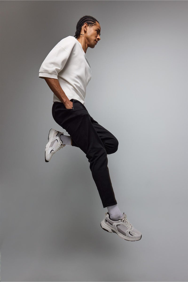 DeFacto Black Man Slim Fit Jogger Sweatpants Casual - Image 2